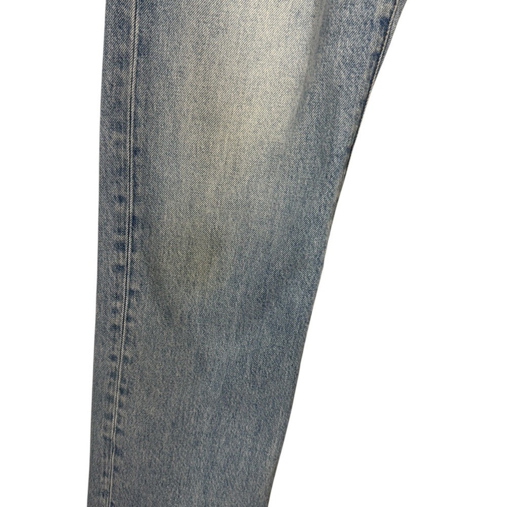Madewell‎ Womens 90s Straight Jeans Size 24 Denim Festival Light Wash Distressed - Picture 3 of 7